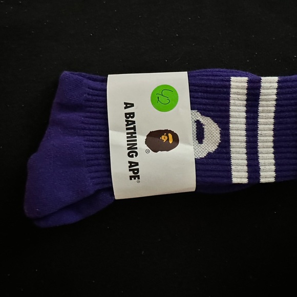 Bape socks fits size 8-12 - Picture 1 of 2